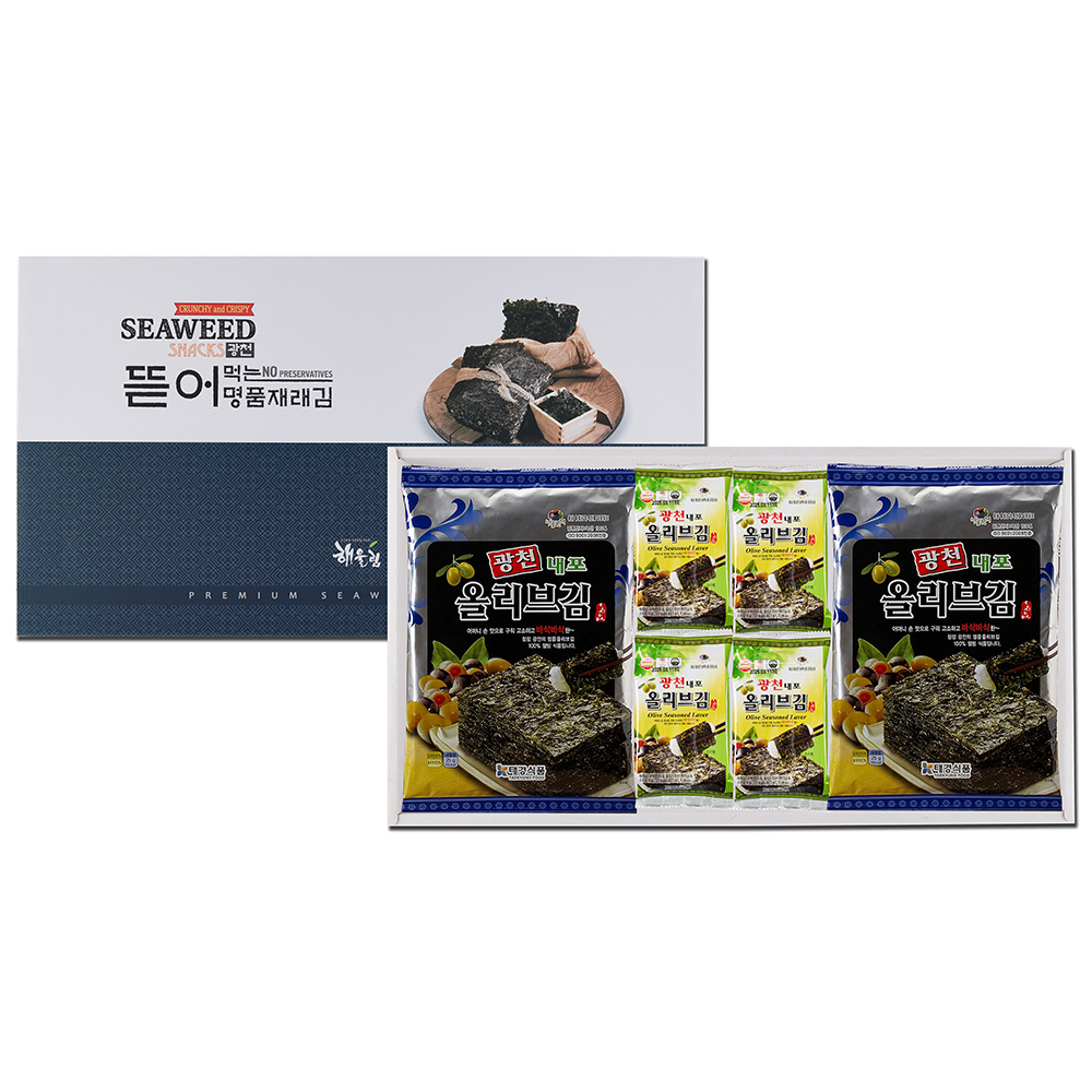 [해울림] 광천김 선물세트 특 2호